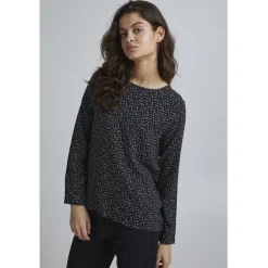 ICHI dame bluse IHVERA - Black