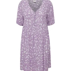 ICHI dame kjole IHMARRAKECH - Lavender Mist