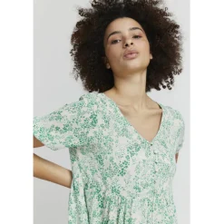 ICHI dame kjole IHMARRAKECH - Holly Green