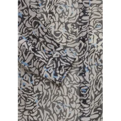 ICHI dame skjorte IHCHIFFY - Sandshell Black Leo