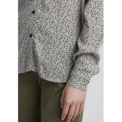 ICHI dame skjorte INDINTO - Birch