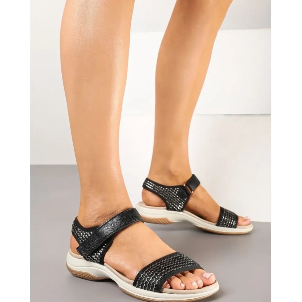 Idaline dame sandaler RB-66 - Black