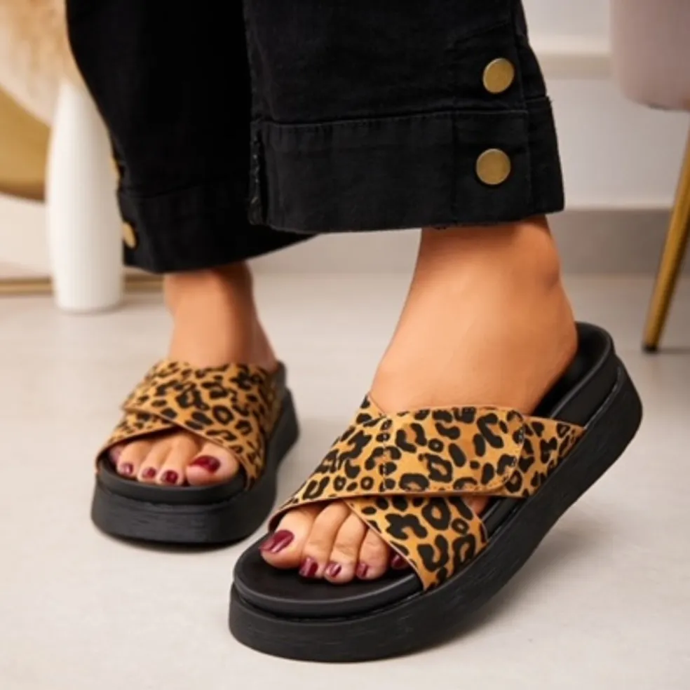 Ingrid dame sandaler 5823 - Leopard