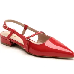 Jeanne dame sling back ballerina sko 9227 - Red