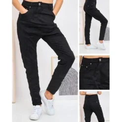 Jewelly dame jeans JW2300-1 - Black