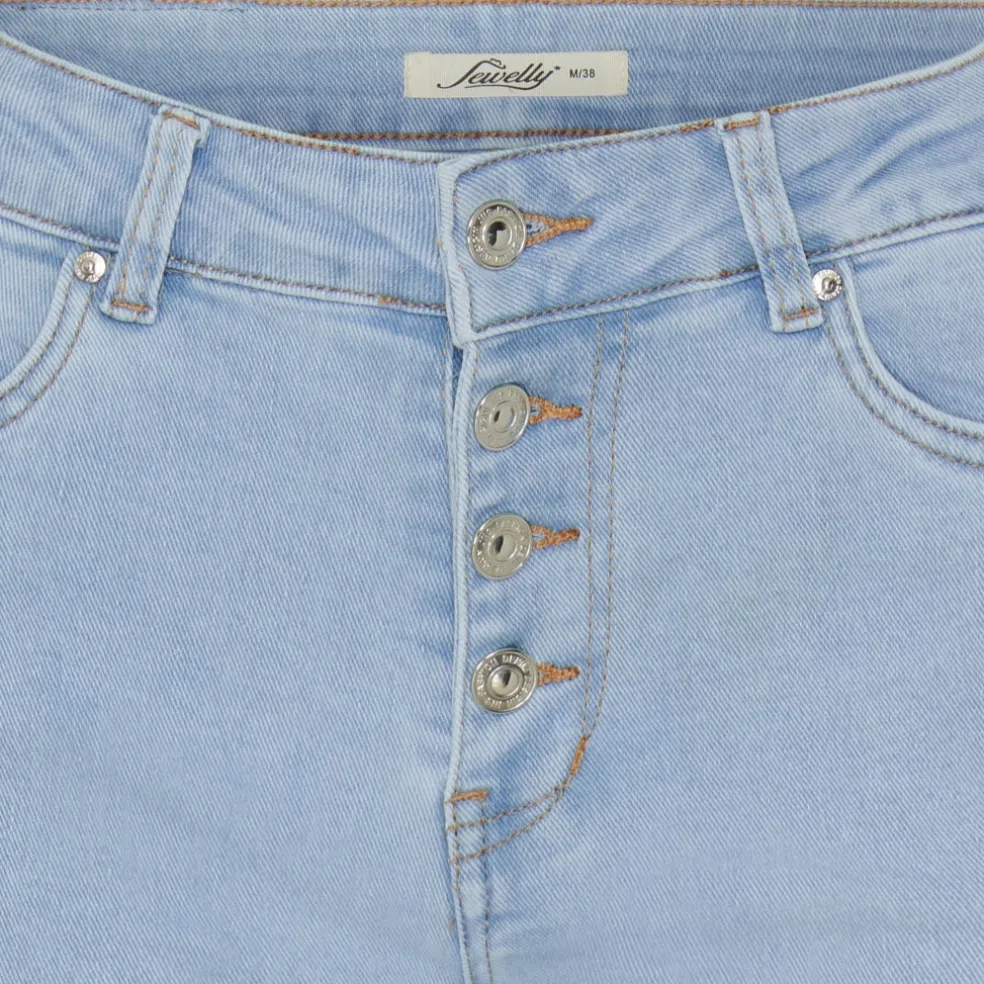 Jewelly dame jeans JW619 - Denim