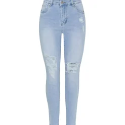 Jewelly dame jeans JW607 - Denim