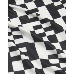 JJXX dame bluse JXGINA - Black BLANC DE BLANC AOP