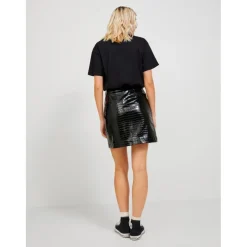 JJXX dame nederdel JXROWE - Black CROC