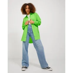 JJXX dame skjorte JXMISSION - Green Flash