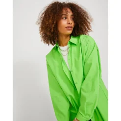 JJXX dame skjorte JXMISSION - Green Flash