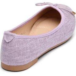 Joanna dame ballerina sko DS-1A22 - Purple