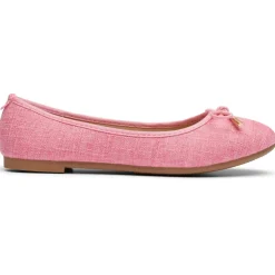 Joanna dame ballerina sko DS-1A22 - Fuxia