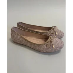 Joanna dame ballerina sko DS-1A22 - Kaki