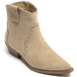 Jolene dame cowboystøvler 9690A - Kaki