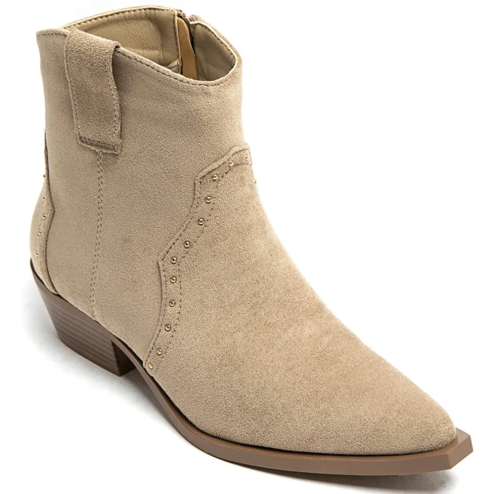 Jolene dame cowboystøvler 9690A - Kaki