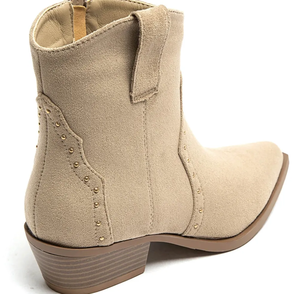 Jolene dame cowboystøvler 9690A - Kaki