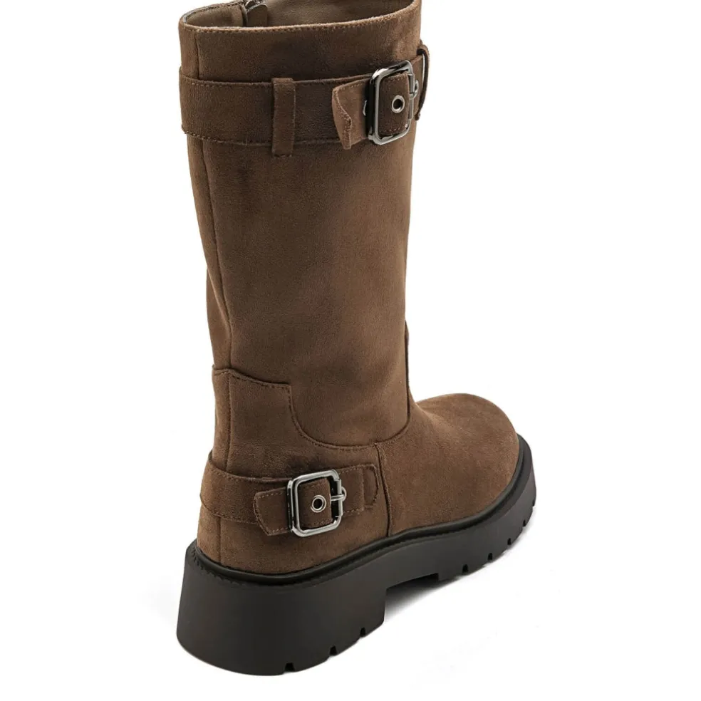 Kasia dame støvler 7695A - Olive