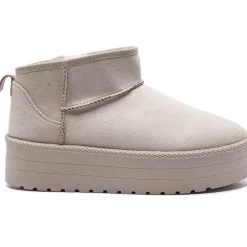 Kaya dame bamsestøvle 6431 - Beige