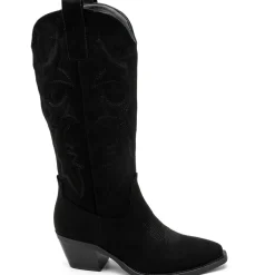 Lara dame støvler 7689A - Black