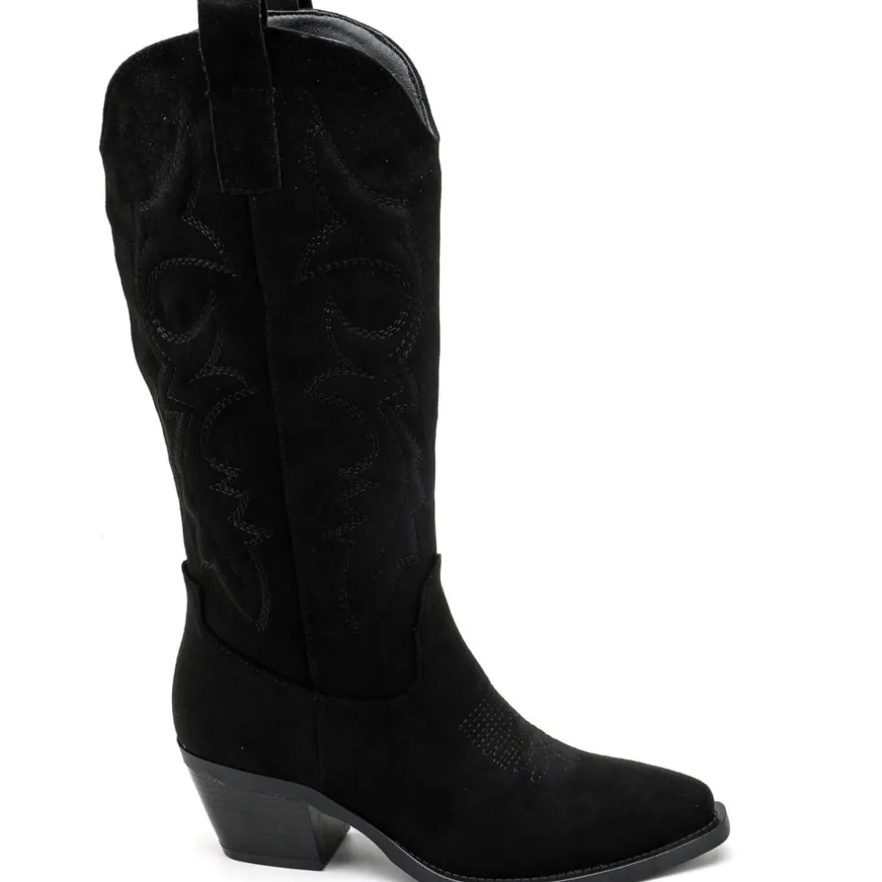 Lara dame støvler 7689A - Black