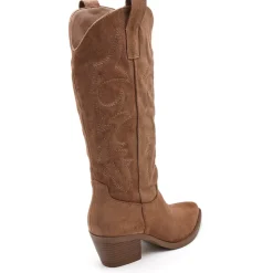 Lara dame støvler 7689A - Camel