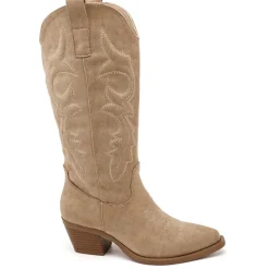 Lara dame støvler 7689A - Kaki