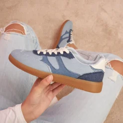 Laura dame sneakers 7589 - Jeans