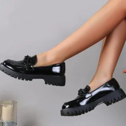 Leona dame loafers YU5598-13 - Black