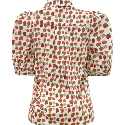 LIBERTÉ dame bluse FLORA - STRAWBERRY