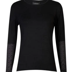 Liberté dame bluse ISA - BLACK SMALL BIG HEARTS