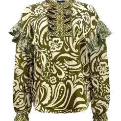 LIBERTÉ dame bluse TIA - Army