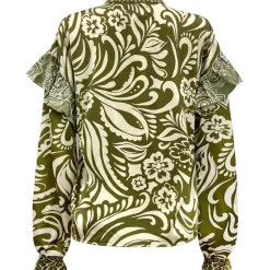 LIBERTÉ dame bluse TIA - Army