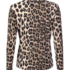 LIBERTE dame bluse ALMA TWIST - BIG LUX LEO FOSSIL