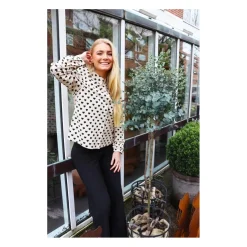 LIBERTE dame bluse FLORA - BLACK HEART