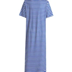 Liberte dame kjole Alma 9562. - STRIPE IVORY COBOLT