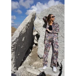 Liberte dame skjorte My - Black Paisley