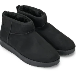 Lillie dame bamsestøvler WD148 - Black