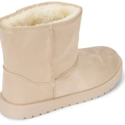 Lina dame bamsestøvle 6417 - Beige