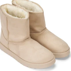 Lina dame bamsestøvle 6417 - Beige