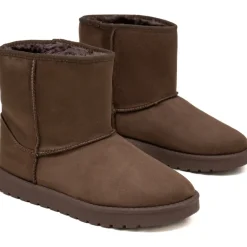 Lina dame bamsestøvle 6417 - Brown