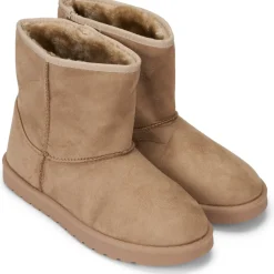 Lina dame bamsestøvle 6417 - Khaki