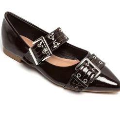 Livia dame ballerina sko 9725 - Brown