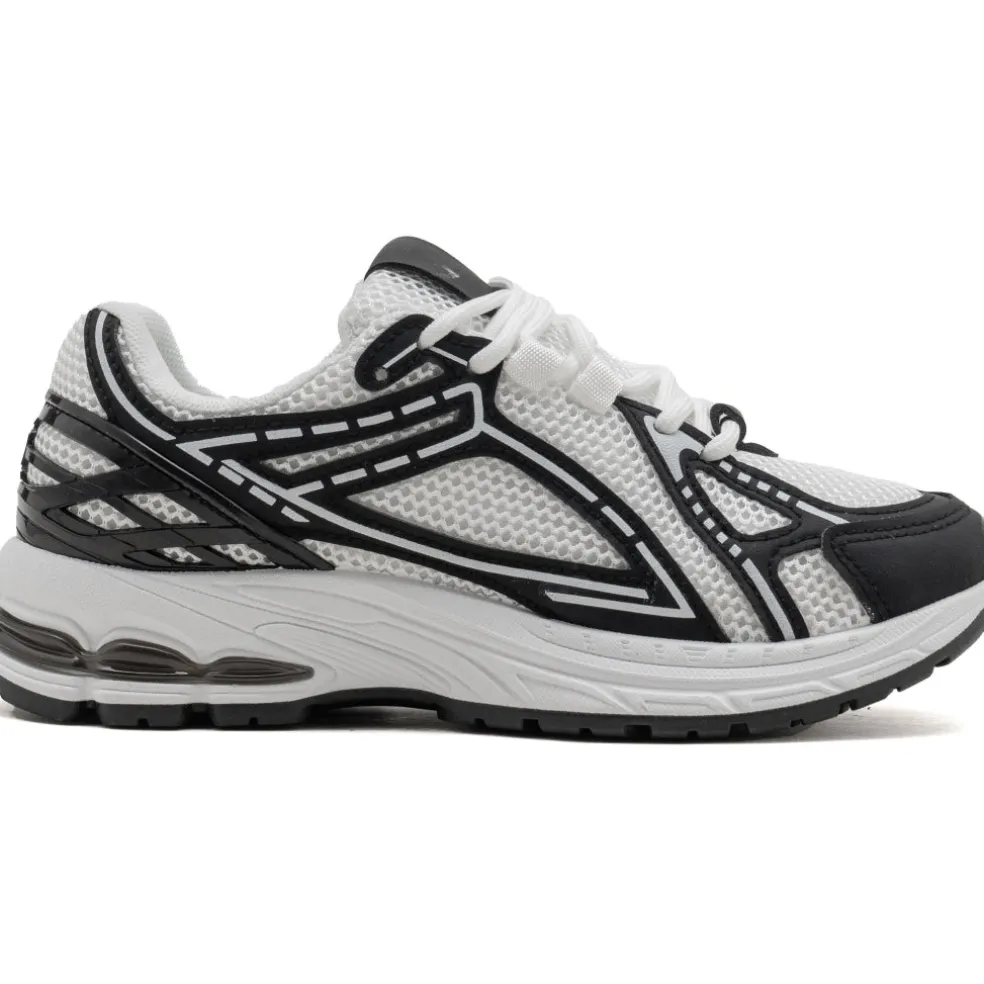 Lucette dame sneakers 1221 - Black