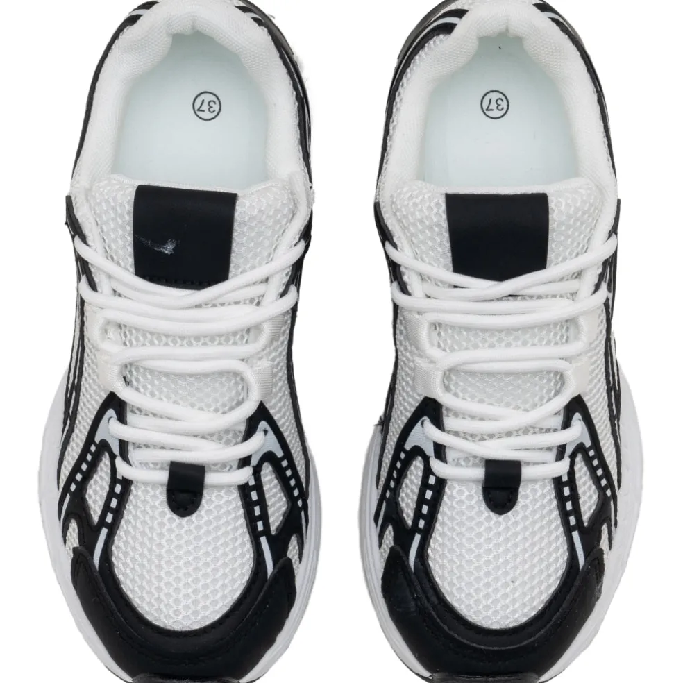 Lucette dame sneakers 1221 - Black