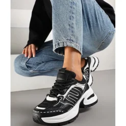 Lucia dame sneakers A-105 - Black