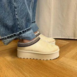 Lucie dame bamsestøvle WD151 - Beige