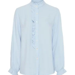 Lululia dame bluse LuEllen 5897 - Celeste