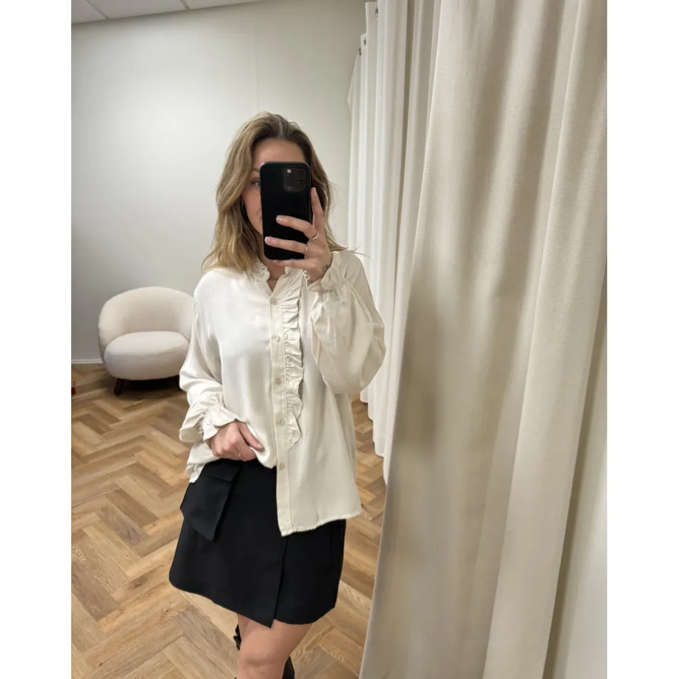 Lululia dame bluse LuEllen 5897 - Sabbia