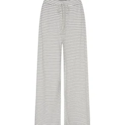 Lululia Dame Bukser LuChloe 62671 - Light Grey/White